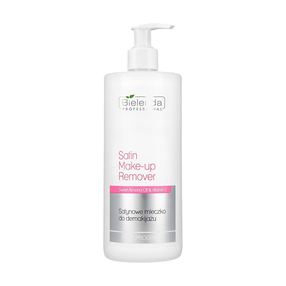 Сатинове молочко для зняття макіяжу Bielenda Professional Face Program Satin Make-Up Remover, 500 мл